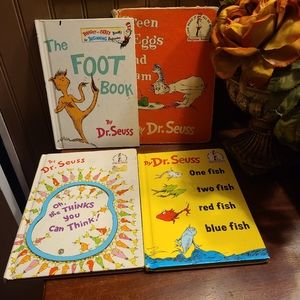 Dr. Suess Book Lot Bundle of 4
